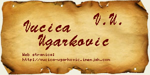 Vučica Ugarković vizit kartica